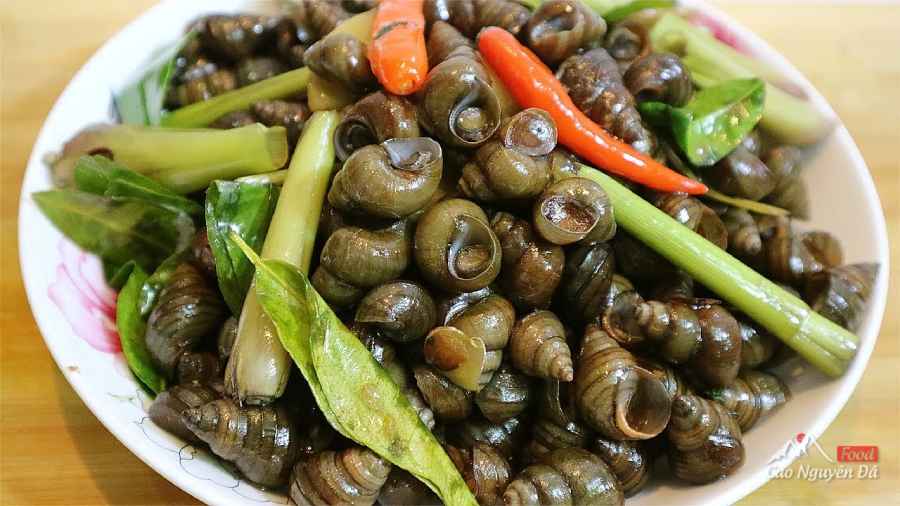 CÁCH LÀM ỐC XÀO SẢ ỚT NGON TUYỆT ĂN LÀ NGHIỀN