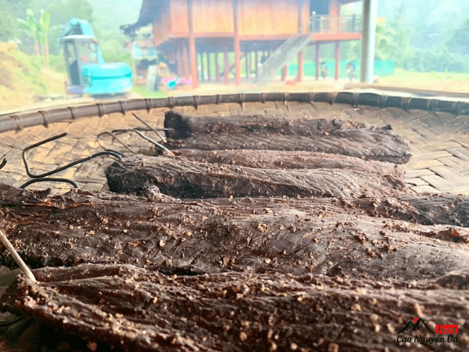 Thịt Trâu gác bếp Hà Giang