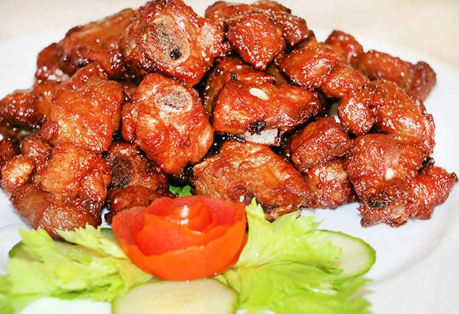 Cách làm sườn xào chua ngọt