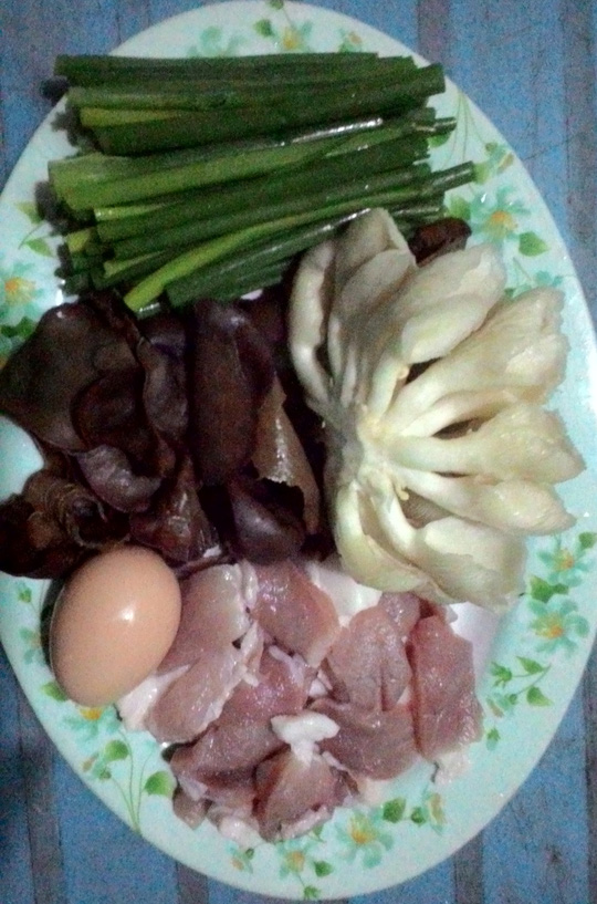 Cách làm món Hoa Kè Nhồi Thịt đơn giản mà thơm ngon