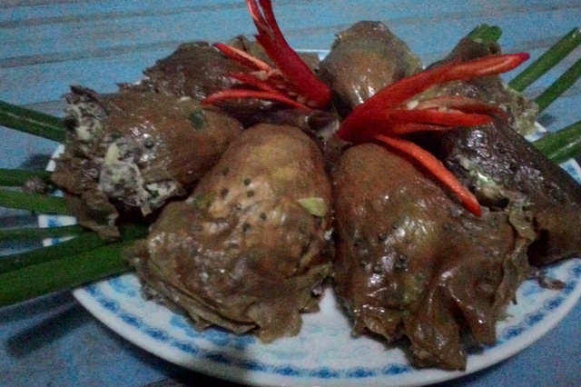 Cách làm món Hoa Kè Nhồi Thịt
