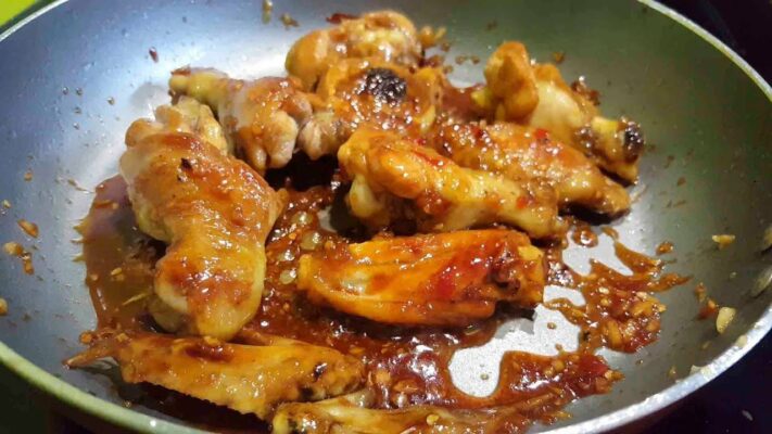 cánh gà chiên nước mắm