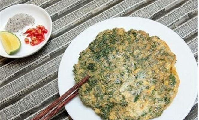 Cách làm trứng rán ngải cứu và tác dụng của rau ngải cứu với sức khỏe